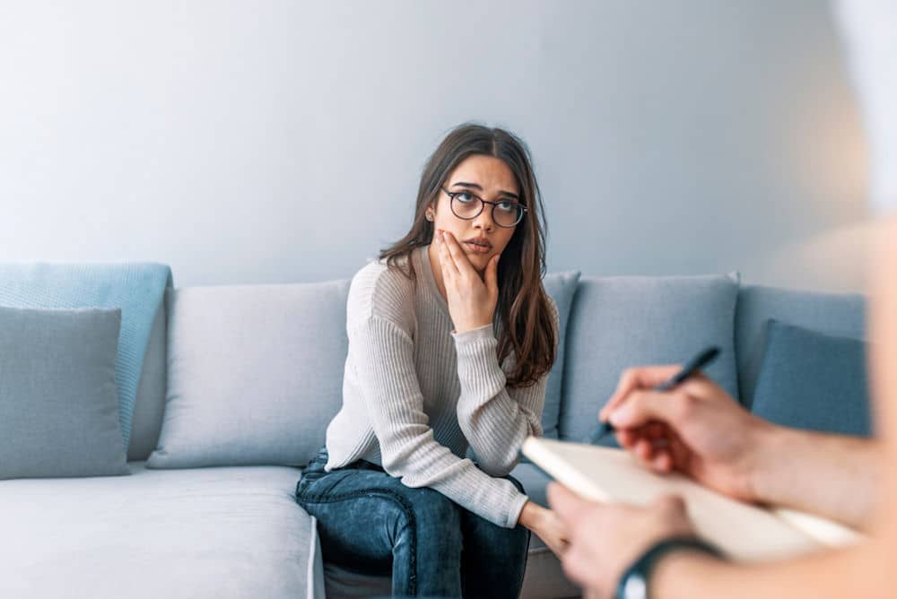 girl on alcohol rehab at Massachusetts